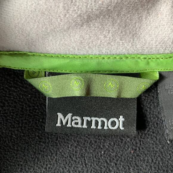 Marmot Green Fur Trimmed Soft Shell Women's Jacket Size Large - Picture 7 of 12